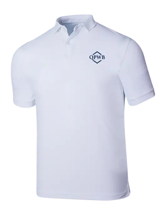 Callaway Ottoman Bright White Polo w/QPWB Logo