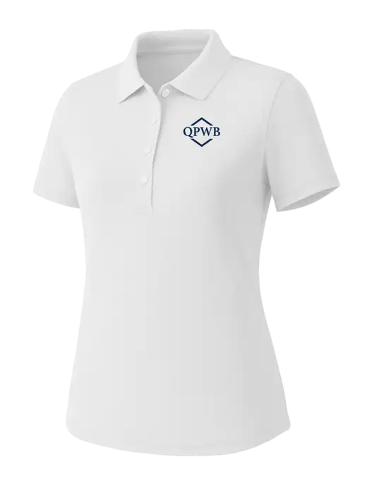 Callaway Womens Core Bright White Performance Polo w/QPWB Logo
