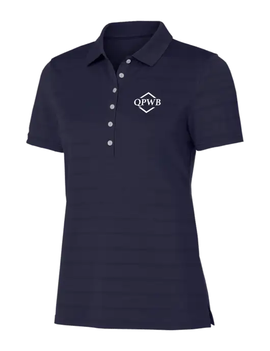 Callaway Womens Navy Ventilated Polo w/QPWB Logo