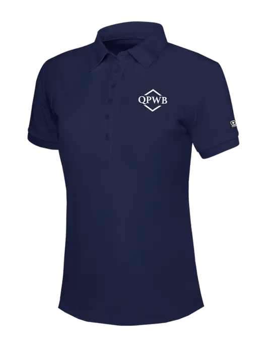 OGIO Womens Navy Jewel Polo w/QPWB Logo