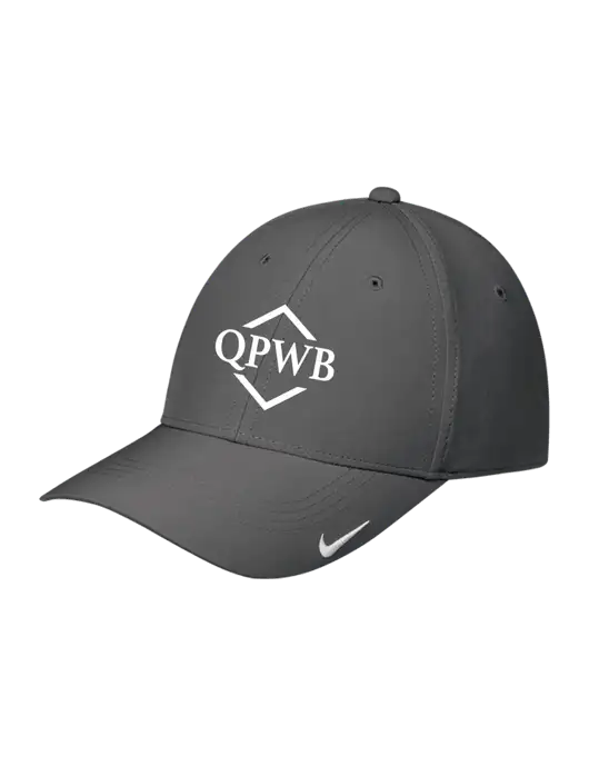 Nike Dark Grey Dri-FIT Legacy Cap w/QPWB Logo