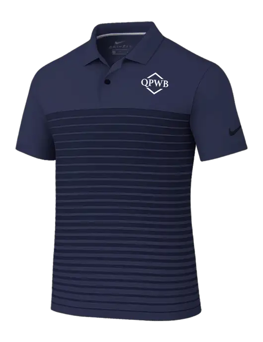 Nike Navy Dri-FIT Vapor Block Polo w/QPWB Logo