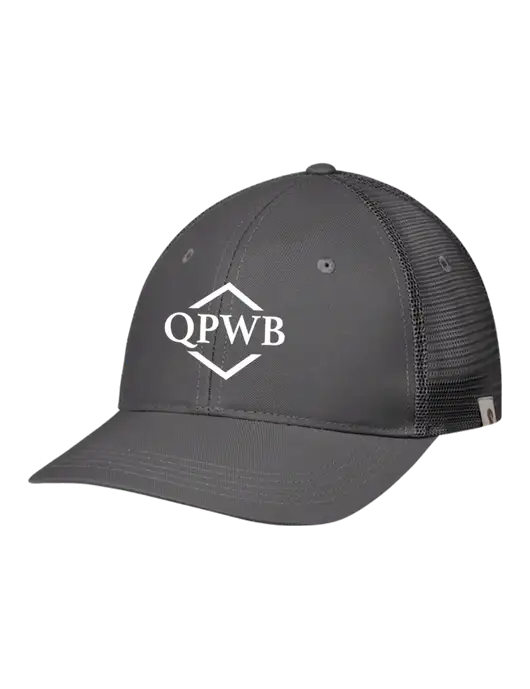 Carhartt Dark Grey Trucker Rugged Pro Series Cap w/QPWB Logo
