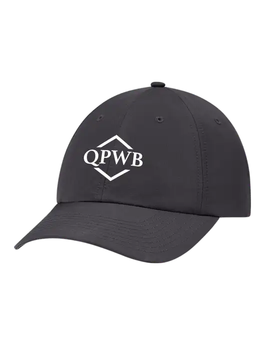 Richardson Relaxed Performance Lite Dark Grey Cap w/QPWB Logo