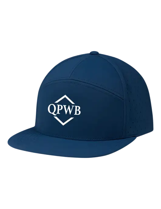 Richardson Light Navy Cannon Cap w/QPWB Logo
