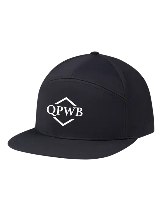Richardson Black Cannon Cap w/QPWB Logo