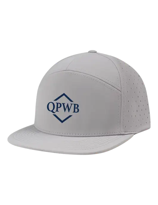 Richardson Light Grey Cannon Cap w/QPWB Logo