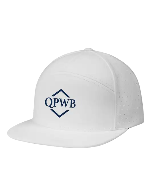 Richardson White Cannon Cap w/QPWB Logo