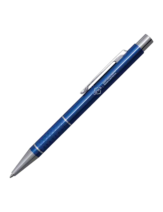 St George Blue Pen - Blue Ink w/QPWB Logo