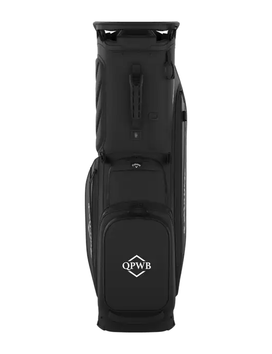 Callaway Fairway 14 Black Golf Bag w/QPWB Logo